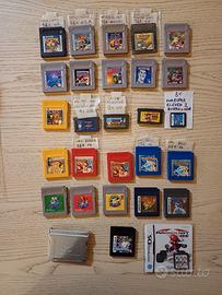 giochi per Gameboy, Color e Advance
