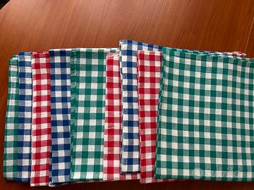 Tovaglie a quadrettoni