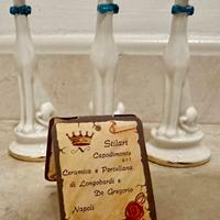 3 statuine capodimonte Hand made Stilart