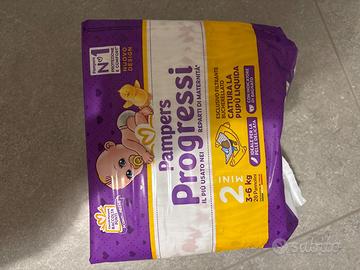 Pampers progressi taglia 2 3-5 kg