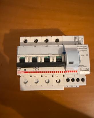 Magnetotermico 4P btcino