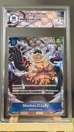 Luffy op11058 treasure rare graad10