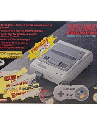 Super Nintendo SNES PAL ITA GIG Scatola