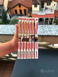 Lotto Manga di Naruto n.33, 34, 36, 37, 38, 39 e56