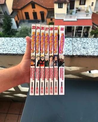 Lotto Manga di Naruto n.33, 34, 36, 37, 38, 39 e56