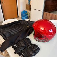 Set HD casco+giacca+guanti