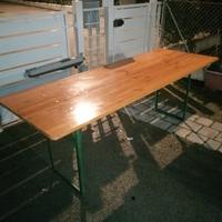 Tavolo da sagra + coppia panche abbinate