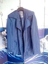 trench donna blu nuovo senza cartellino Camomilla