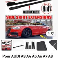 Minigonna Audi nero lucido