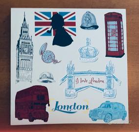 Quadro in tela con supporto