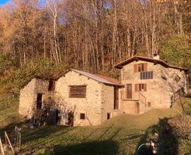Baita in montagna sul passo del Mortirolo