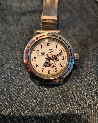 Orologio Vostok Amphibia veliero 200m cccp urss