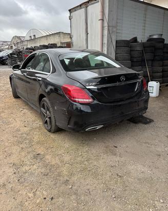 MERCEDES C 220 D 4MATIC 2018 2.2 DIESEL RICAMBI