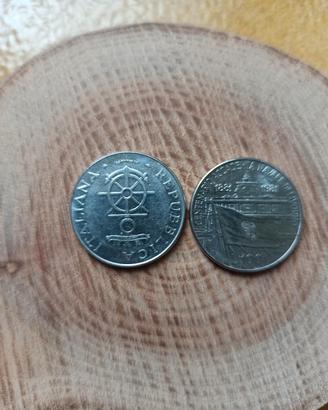 Monete 100 lire 1981 centenario accademia navale 