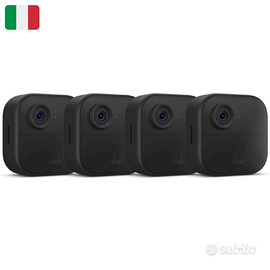 4 Blink Outdoor 4 WiFi HD Alexa Wireless NUOVE
