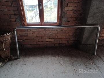 Parapetto in tubolare inox da 60mm