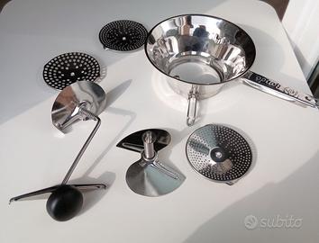 Passa verdure acciaio inox