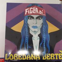 Loredana berte figlia di lp vinile colorato giallo