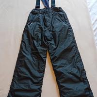 Pantaloni salopette scii bambino/a