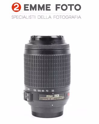 NIKKOR AFS DX 55-200 VR - USATO GARANTITO