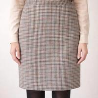 Gonna longuette sartoriale donna, tg XL, vintage