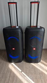 coppia casse jbl partybox 310 TRATTABILE 