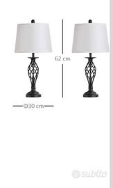 Lampade da Tavolo 2 pezzi