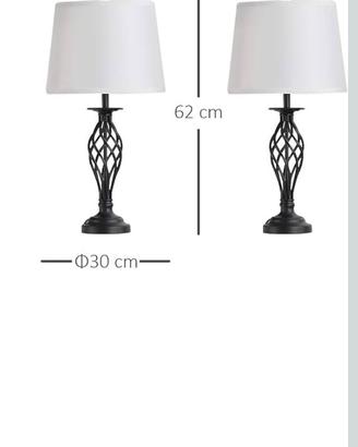 Lampade da Tavolo 2 pezzi