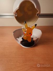 Pokémon Advanced Pikachu curling figure e pokeball