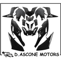 Kit carene Nero Lucido TMax 560 2020 2021 15 Pezzi