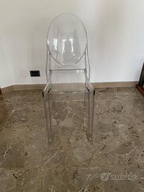 Sedie Kartell Victoria Ghost trasparenti originali