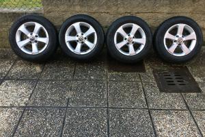4 CERCHI GOLF 6 VI ORIGINALI VOLKSWAGEN 15 POLLICI