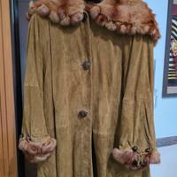 Giubbotto in vera pelliccia di visone e renna 