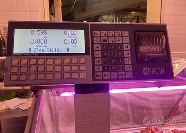 Bilancia Helmac Inox Con Batteria Ricaricabile