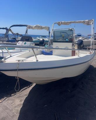 Barca a motore 40cv 4 tempi