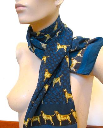 Foulard seta Labrador made in Italy sciarpa donna