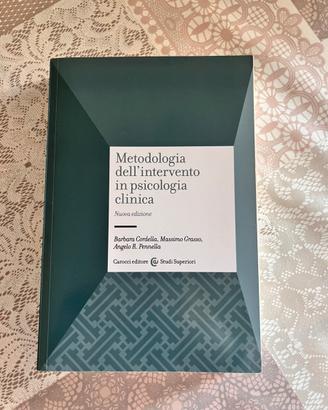 Metodologia di intervento Psicologia Clinica