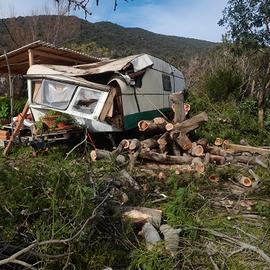 roulotte da sistemare 