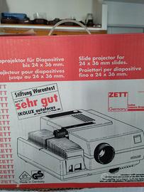 Proiettore made in Germany per diapositive,con tel