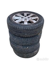 Cerchi e gomme ruote complete Toyota Yaris 2007