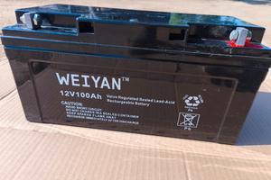 batteria gel 12v. 100 ah