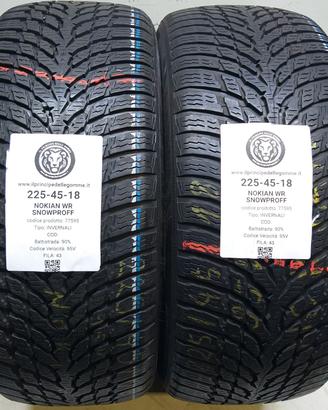 2 GOMME 225 45 18 NOKIAN A77595