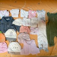 Abbiglianento neonata 0-6 mesi