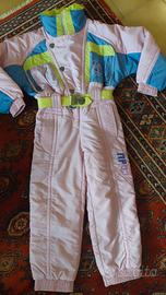 tuta intera da neve, tg 128cm