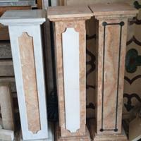 COLONNINE IN MARMO - TRE COLORAZIONI