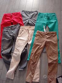 pantaloni jeans TG 38/40 S Benetton, vans, stradiv