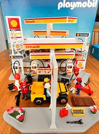 Set vintage Playmobil 3437 distributore di benzina