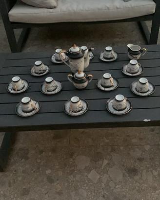 Servizio da Caffè 12 Tazze Dragonware Vintage Anni