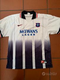 Maglia calcio Glasgow Rangers retrò rara