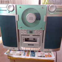 Lettore Autovox,CD,Radio FM ,Cassetta